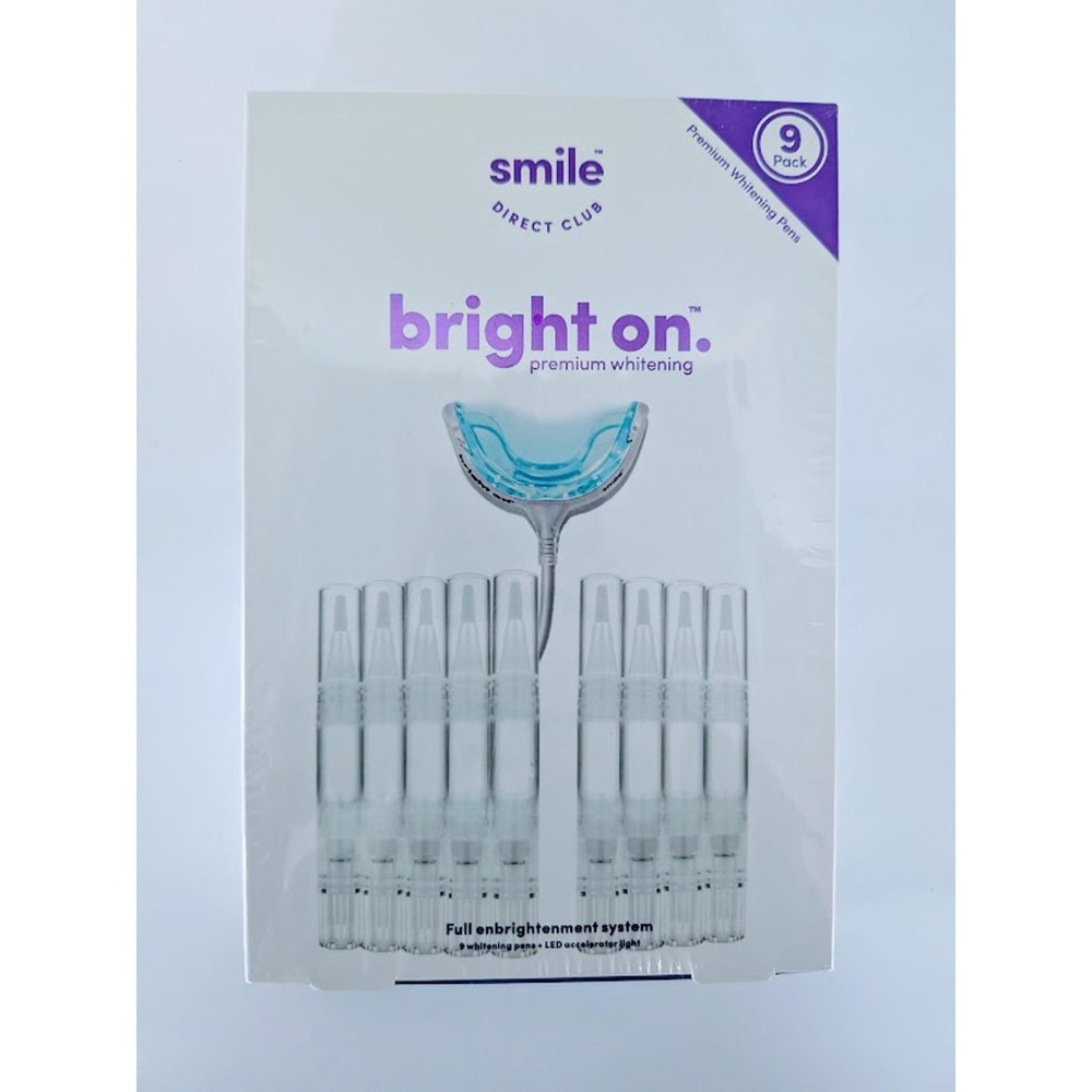 Smile Direct Club Bright On Professional Teeth Whitening Kit 9 Pens Enamel Safe